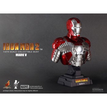 Iron Man 2 Bust 1/4 Iron Man Mark V 24 cm